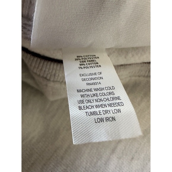 NWT Champion Reverse Weave Crew Loyola University Sweatshirt Gray Size Medium - Picture 7 of 9